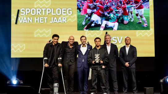 Sportploeg van het jaar, klik voor een vergroting